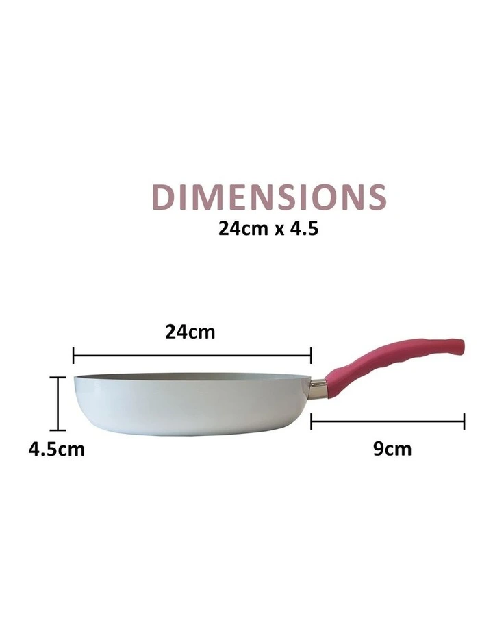 Princess Trade Frypan 24cm In White - Image 3