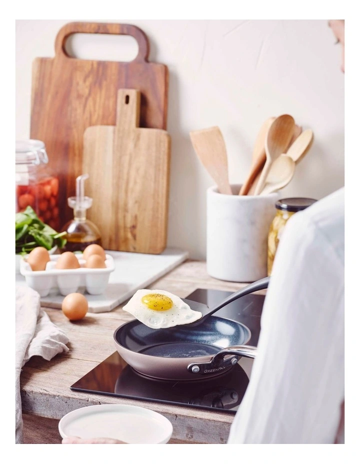 GreenPan Revolution 24cm Frypan In Champagne - Image 4