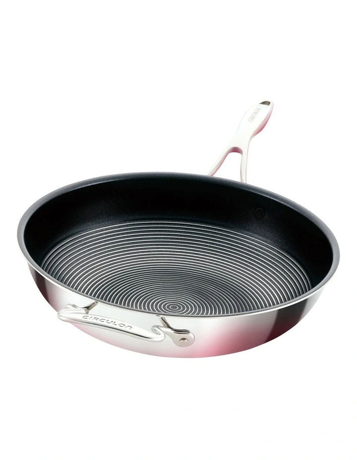 Circulon SteelShield C-Series Nonstick Stainless Steel Open Stir Fry 32cm - Image 2