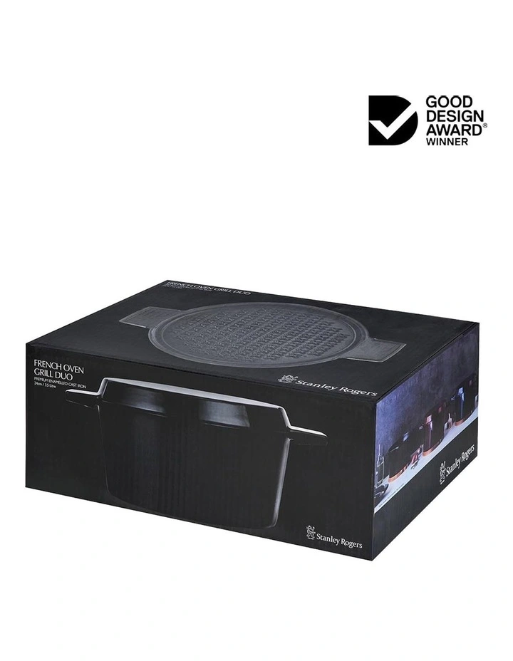 Stanley Rogers French Oven Grill Duo 24cm/3.5L In Onyx - Image 5