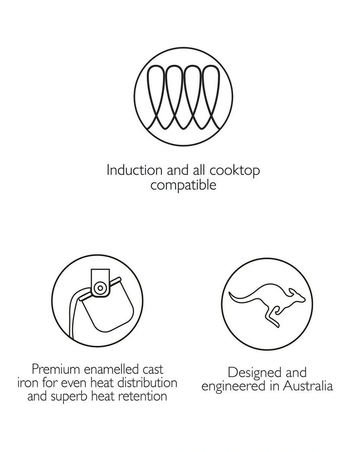 Stanley Rogers French Oven Grill Duo 24cm/3.5L In Onyx - Image 6