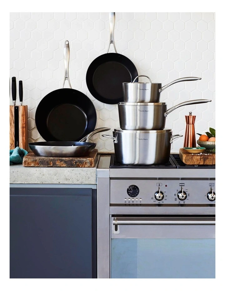 Stanley Rogers Bi-Ply Professional Non-stick Frypan 28cm In Black - Image 2