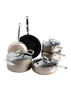 GreenPan Revolution 10 Piece Cook Set In Champagne