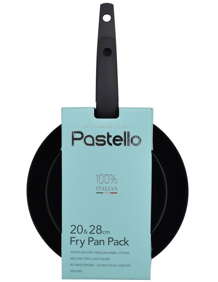 The Cooks Collective Pastello Frypan Twin Pack 20 And 28cm Mint