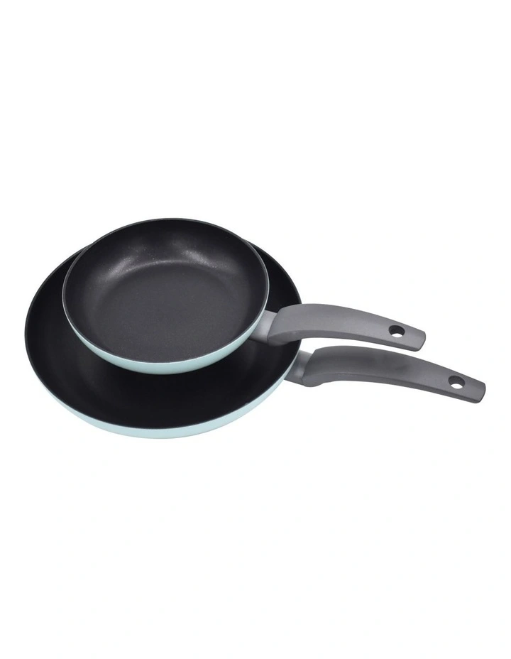 The Cooks Collective Pastello Frypan Twin Pack 20 And 28cm Mint - Image 2