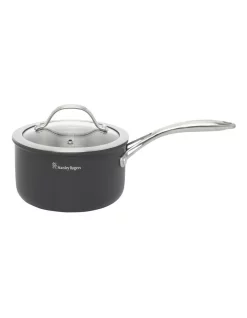 Stanley Rogers Bi-Ply Professional Saucepan 16cm/1.5L In Black