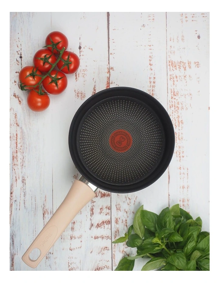 Tefal Eco Respect Induction Non-Stick Saucepan 18cm In Bronze - Image 2