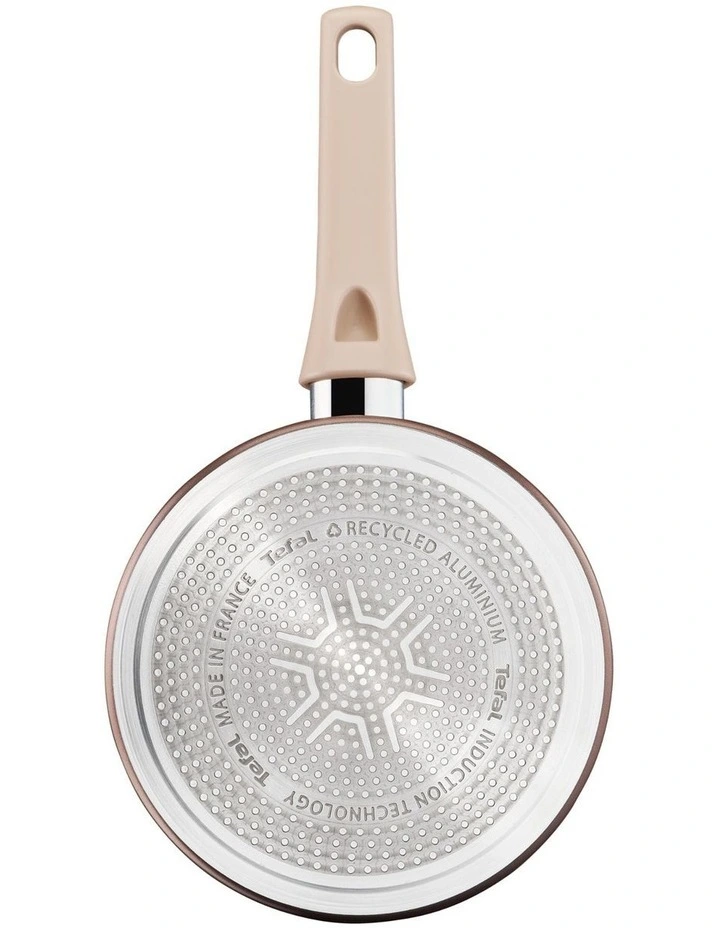 Tefal Eco Respect Induction Non-Stick Saucepan 18cm In Bronze - Image 4