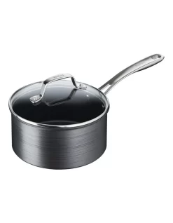 Tefal Unlimited Premium 18cm Non-Stick Induction Saucepan With Lid In Black