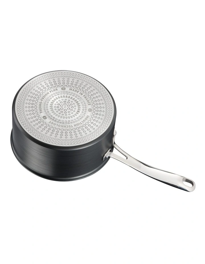 Tefal Unlimited Premium 18cm Non-Stick Induction Saucepan With Lid In Black - Image 5