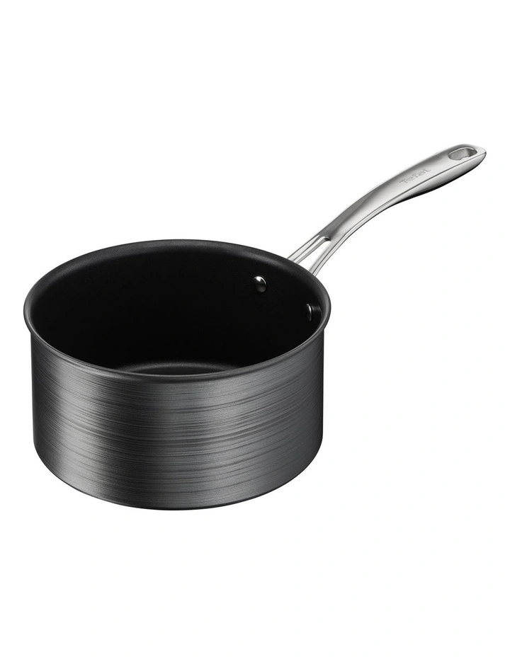 Tefal Unlimited Premium 18cm Non-Stick Induction Saucepan With Lid In Black - Image 6