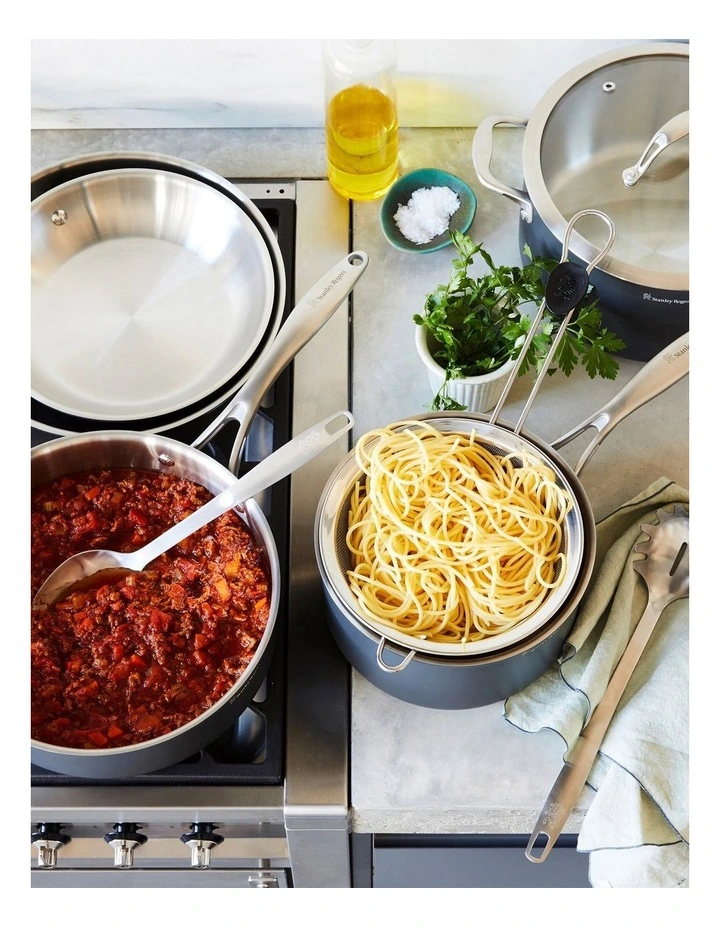 Stanley Rogers Bi-Ply Professional Saucepan 18cm/2.25L In Black - Image 3