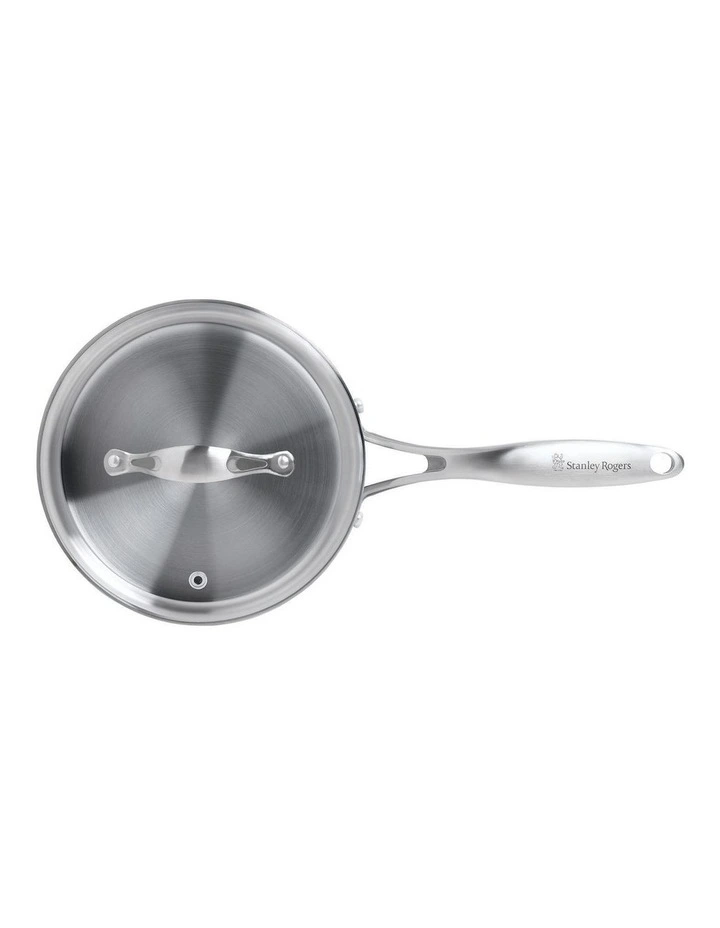 Stanley Rogers Bi-Ply Professional Saucepan 18cm/2.25L In Black - Image 5