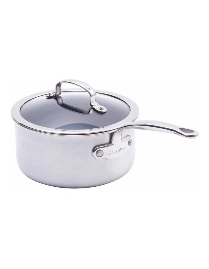 GreenPan Premiere 20cm/3.11L Covered Saucepan