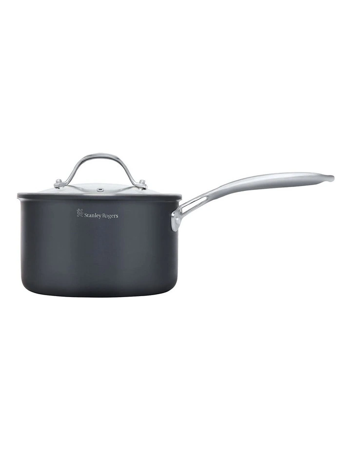 Stanley Rogers Bi-Ply Professional Saucepan 20cm/3.0L In Black - Image 4