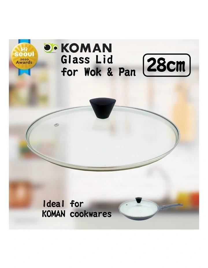 Princess Trade KOMAN Glass Lid 28cm - Image 2