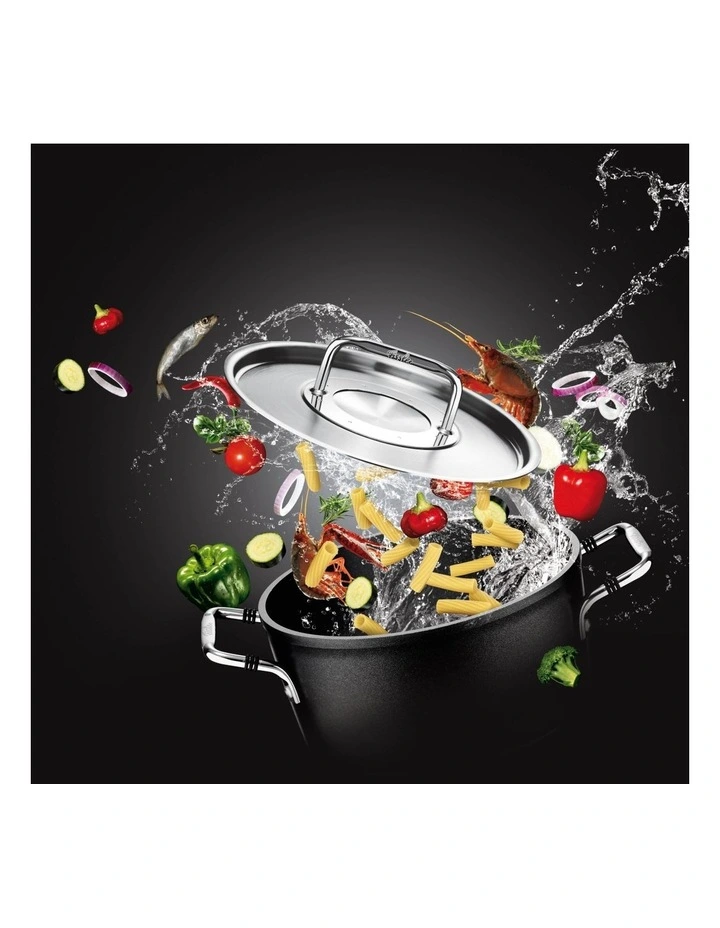 Fissler 18cm Luno Stainless Steel Lid Only - Image 2