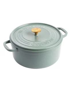 GreenPan Featherweights 28cm/6.6L Casserole Smokey Blue