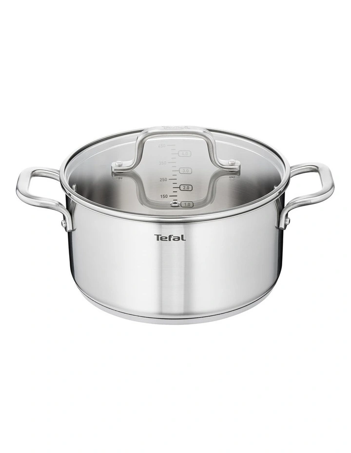 Tefal Virtuoso 20cm/3L Stainless Steel Induction Stewpot Lid