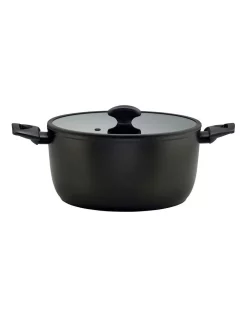 Essteele Per Salute Nonstick Induction Covered Casserole 24cm/4.5L Black