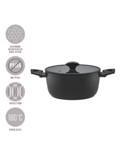 Essteele Per Salute Nonstick Induction Covered Casserole 24cm/4.5L Black -ALL CLAD Shop unnamed file 1817