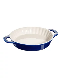 Staub Pie Dish 24cm Blue