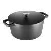 The Cooks Collective Cast Iron 24cm/4.2L Round Casserole Black -ALL CLAD Shop unnamed file 1831