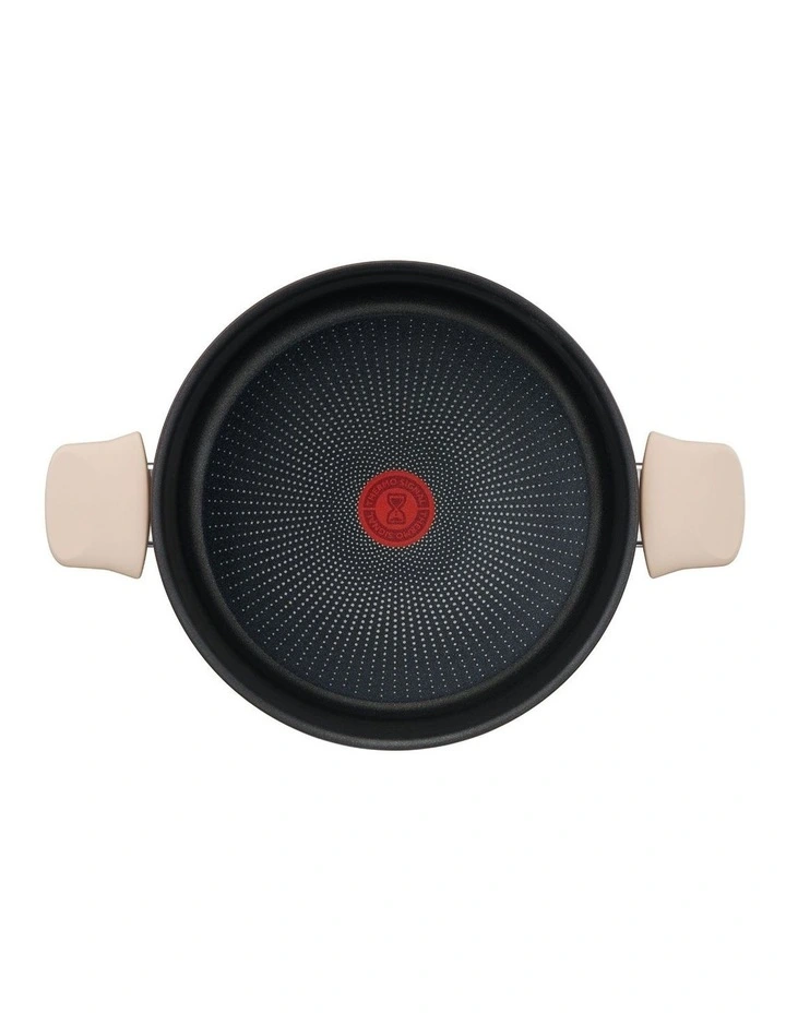 Tefal Eco Respect Induction Non-Stick Stewpot 24cm Lid In Bronze - Image 3