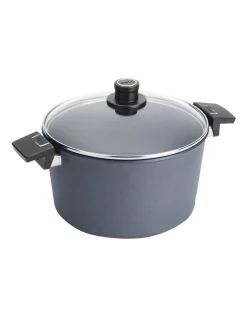 WOLL Diamond Lite Stock Pot With Lid 28cm 7.5L Gift Boxed