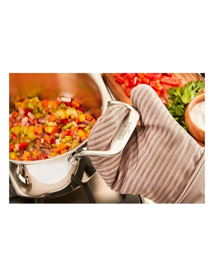 All Clad D5 Polished Induction Stainless Steel Stockpot 7.5L Lid - Image 3