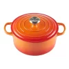 Le Creuset Signature Round Casserole 24cm/4.2Lt In Volcanic