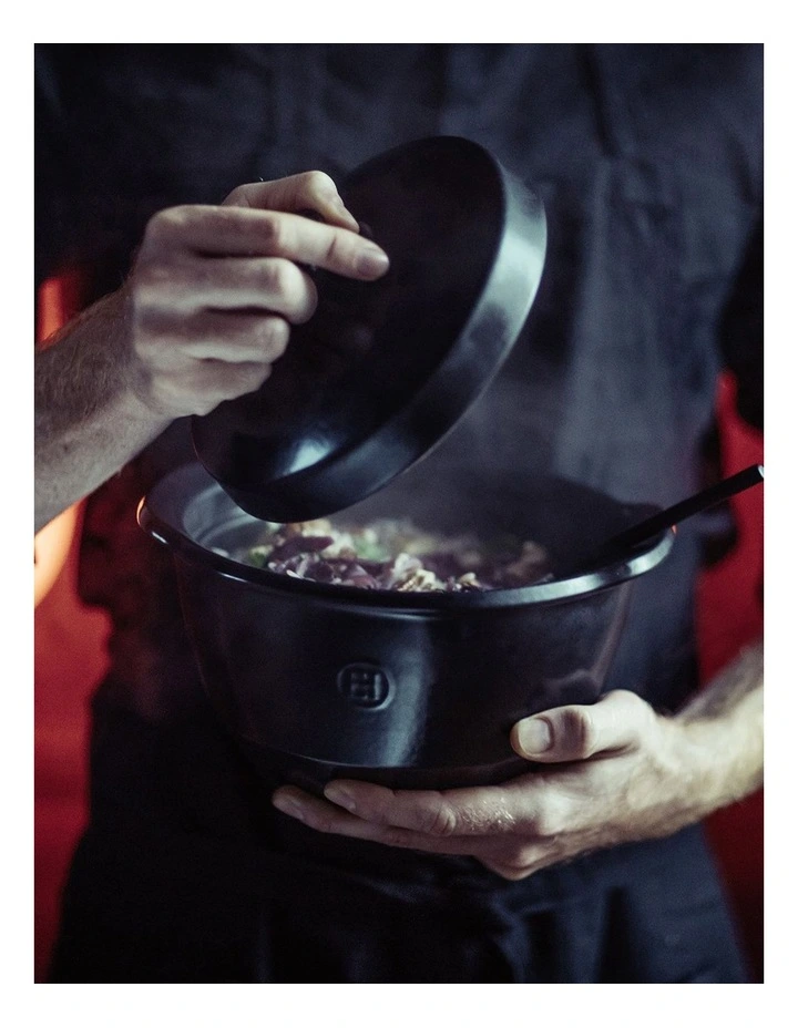 Emile Henry One Pot In Charcoal - Image 2