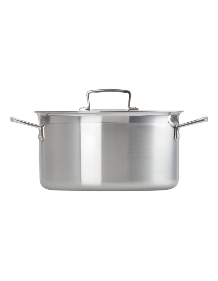 Le Creuset Classic 3 PLY Stainless Steel Deep Casserole 24cm - Image 2