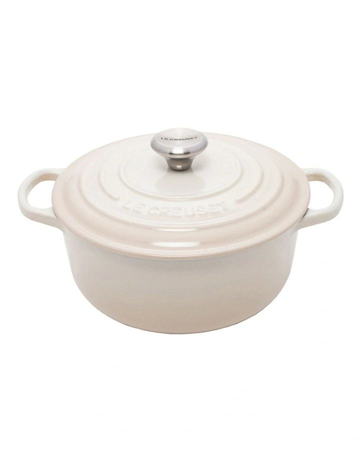 Le Creuset Signature Round Casserole 28cm Meringue