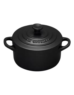 Le Creuset Mini Cocotte Satin Black
