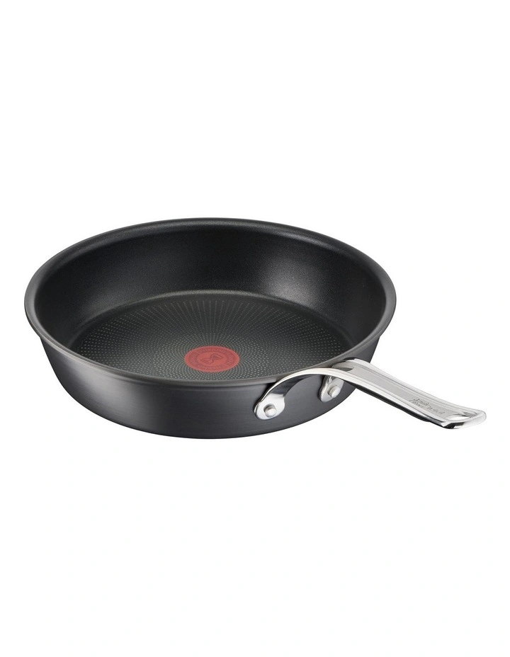 Jamie Oliver By Tefal Cooks Classic 24/28cm Hard Anodised Induction Frypan Set Twin Pack In Coal Grey - Image 4