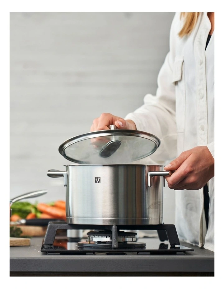 Zwilling Vitality Stew Pot 20cm In Silver - Image 3
