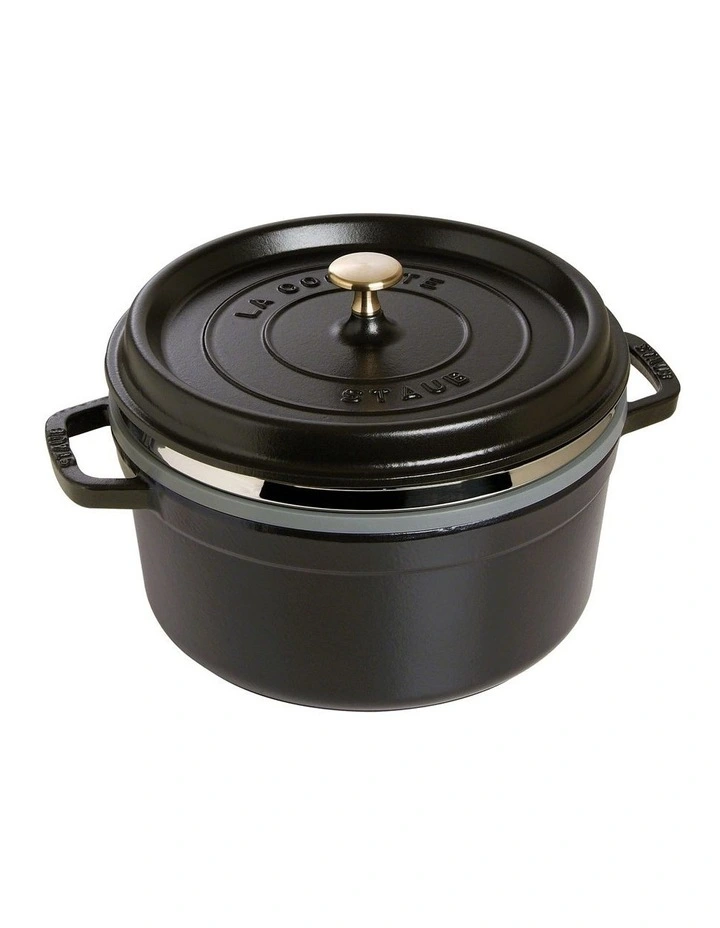 Staub Rd Cocotte w/ Steamer 26cm/5.2L Staub Rd Cocotte W/ Steamer 26cm/5.2L -ALL CLAD Shop unnamed file 2222