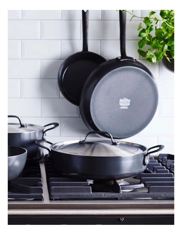 GreenPan Craft 24cm/4.9L Covered Casserole Black - Image 6