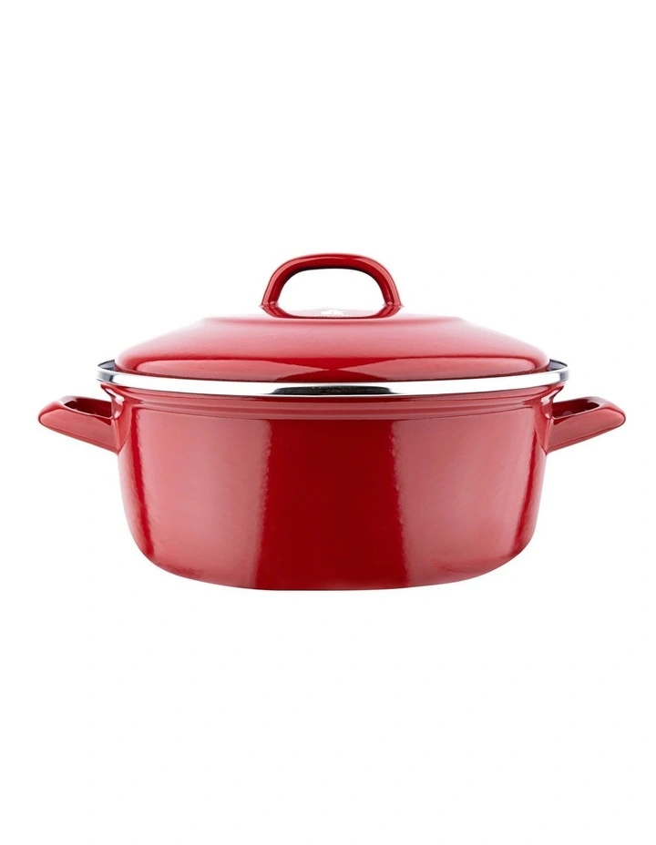 BK Indigo Dutch Oven Red 20cm