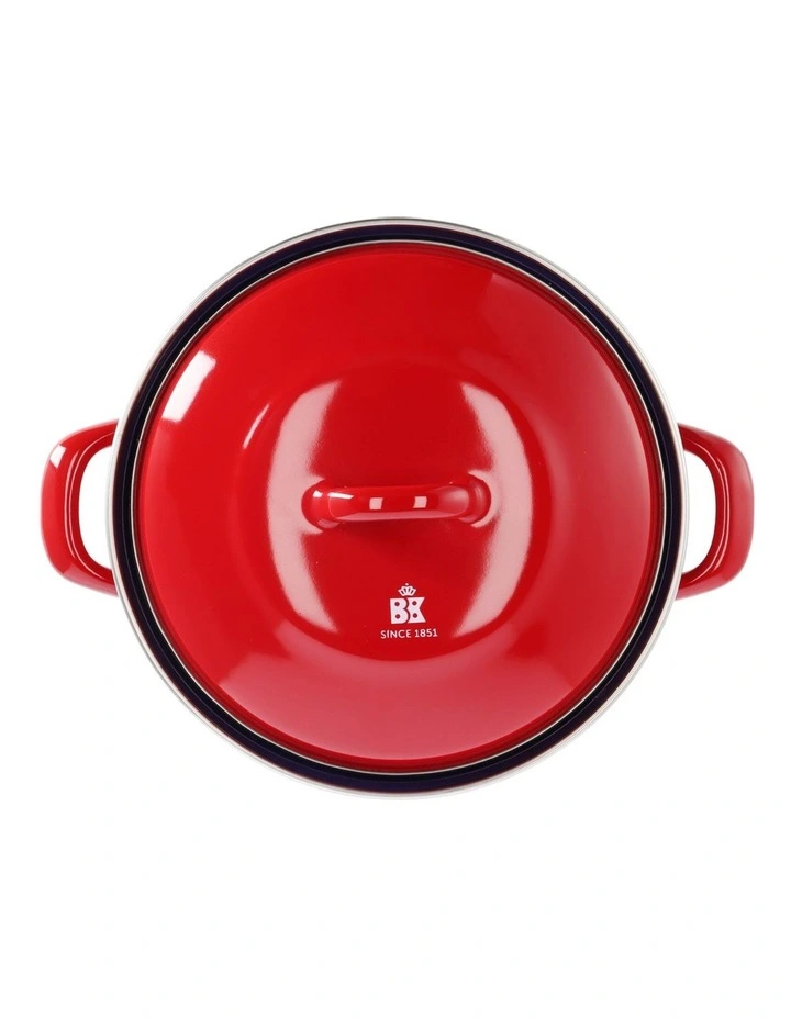 BK Indigo Dutch Oven Red 20cm - Image 2
