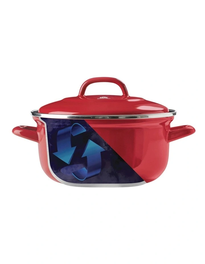 BK Indigo Dutch Oven Red 20cm - Image 3