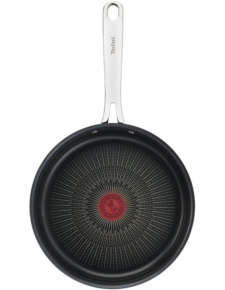 Tefal Unlimited Premium 24cm Non-Stick Induction Saute Pan With Lid In Gunmetal - Image 3