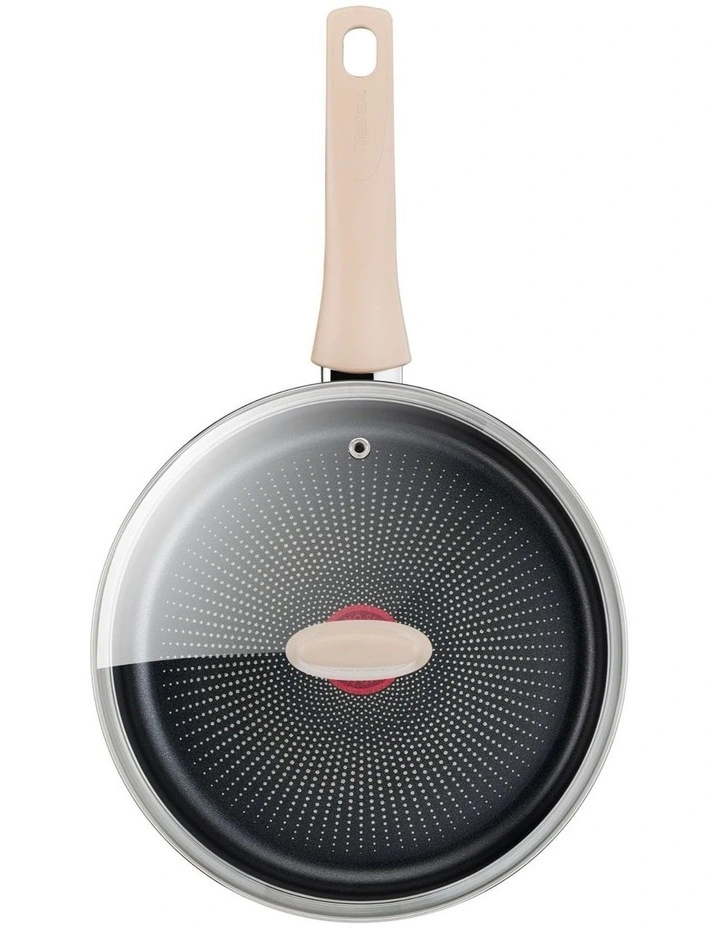 Tefal Eco Respect Induction Non-Stick Sautepan 24cm Lid In Bronze - Image 3