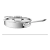 All Clad D5 Polished Induction Stainless Steel Sautepan 2.8L Lid
