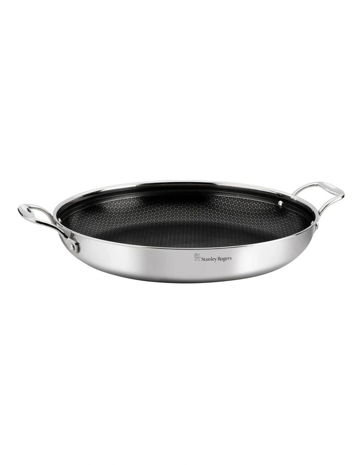 Stanley Rogers SR-Matrix Non-Stick Round Roasting Pan 36cm In Silver