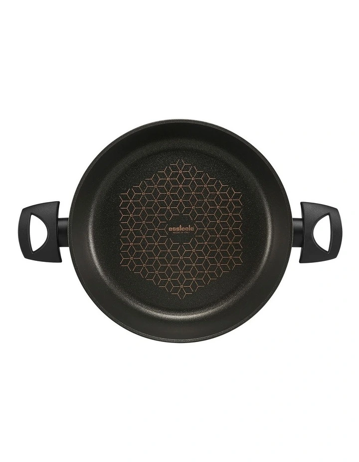 Essteele Per Salute Nonstick Induction Covered Sauteuse 28cm/4L Black - Image 3