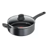 Tefal Ultimate Induction 26cm Non-Stick Sautepan Lid In Black