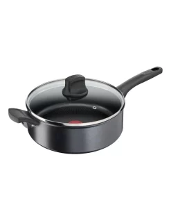 Tefal Ultimate Induction 26cm Non-Stick Sautepan Lid In Black