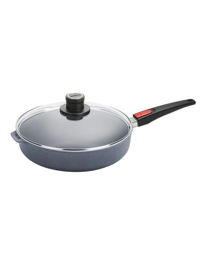 WOLL Diamond Lite Detachable Handle Induction Saute Pan 32cm With Lid Gift Boxed